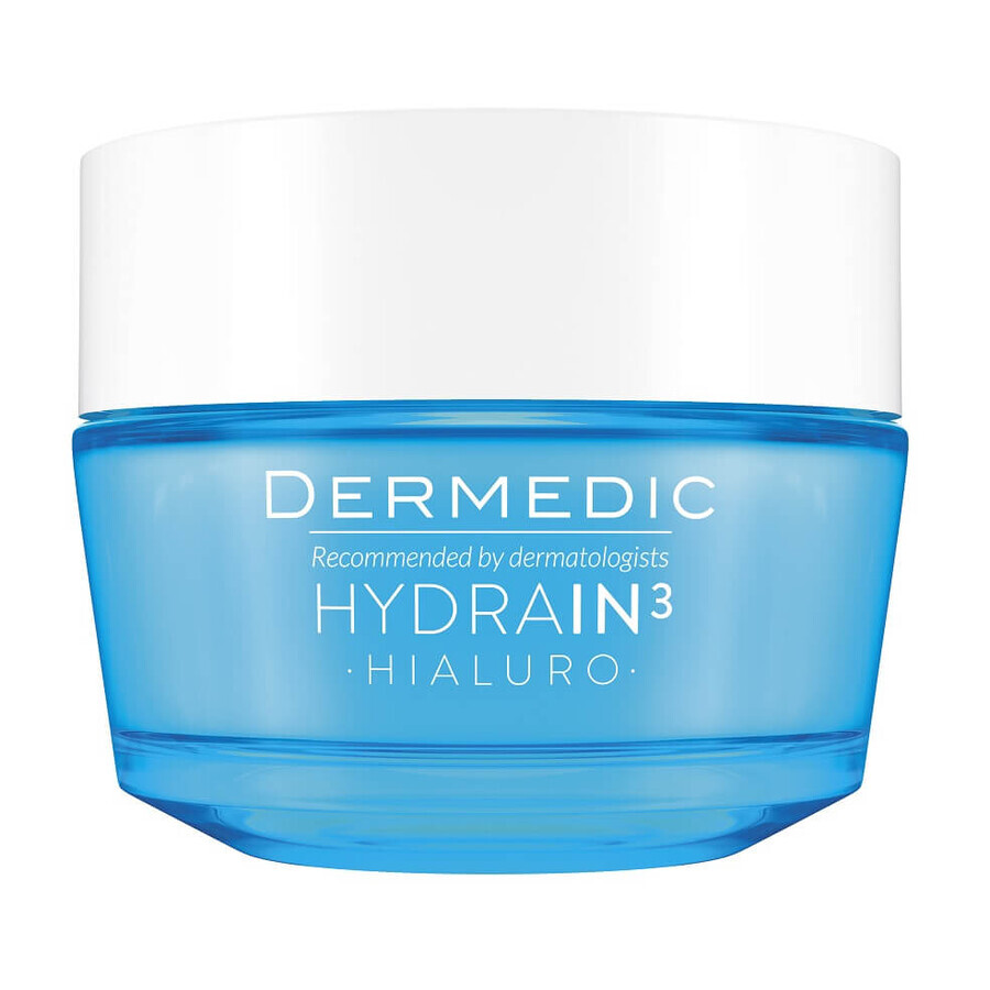 Dermedic Hydrain3 Tiefenwirksame Feuchtigkeitscreme SPF 15 Hialuro, 50 g