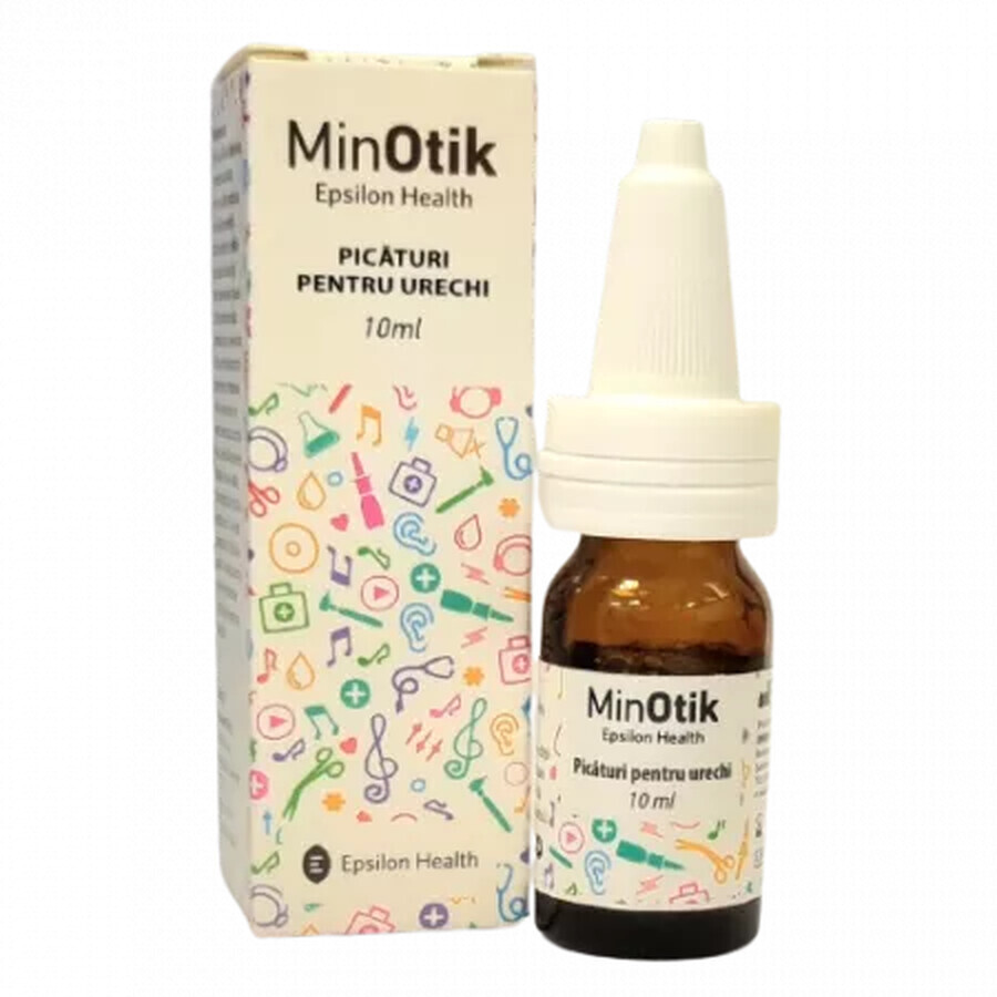 Picaturi pentru urechi MinOtik, 10 ml, Epsilon Health