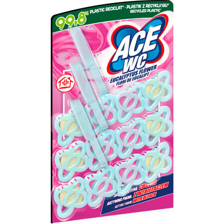 ACE Sea Breeze Toilet Freshener 3x48g, 3 pcs.