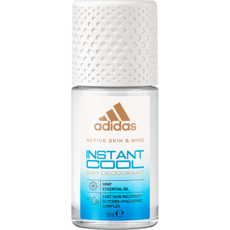 Adidas Déodorant roll-on instant cool, 50 ml