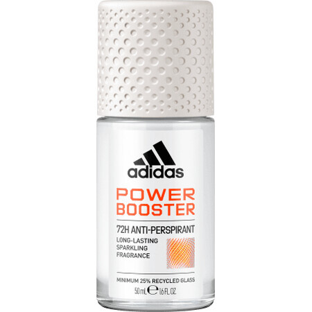 Adidas Deodorante roll-on potenziatore di potenza, 50 ml