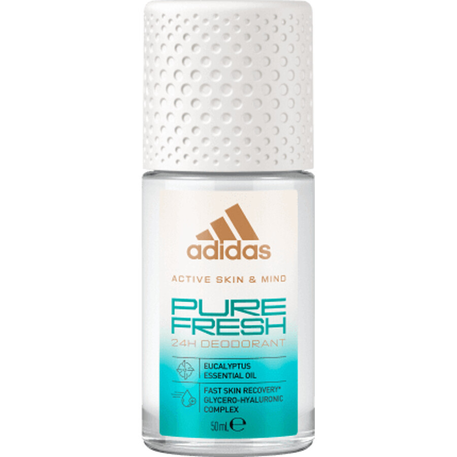 Adidas Deodorant Roll-on pure fresh, 50 ml