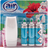 Air Menline Spray désodorisant tahiti paradise, 3 pcs