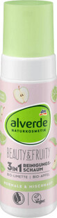 Alverde Naturkosmetik Beauty&amp;amp;Fruity 3in1 reinigingsschuim, 150 ml