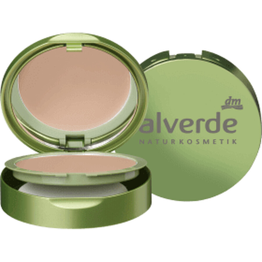 Alverde Naturkosmetik Fondotinta compatto 20, 9 g