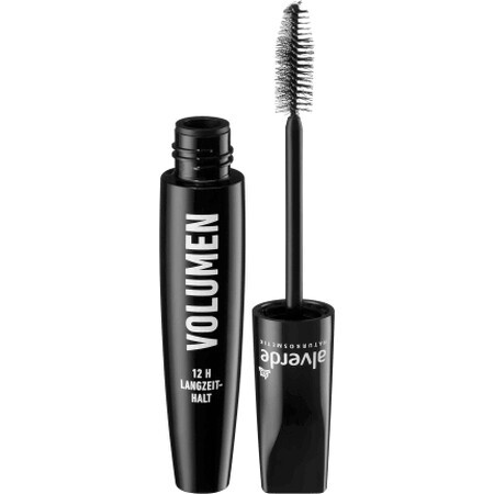 Alverde Naturkosmetik Mascara 12 ore nero, 10 ml