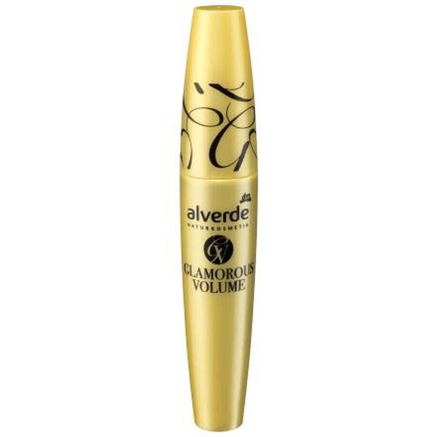 Alverde Naturkosmetik Wimperntusche Glamouröses Volumen, 17 ml