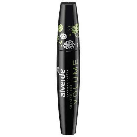 Alverde Naturkosmetik Mascara Nichts als Volumen schwarz 01, 12 ml