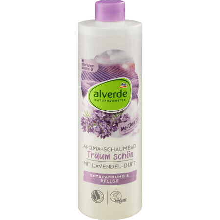 Alverde Naturkosmetik Bagno schiuma alla lavanda, 400 ml