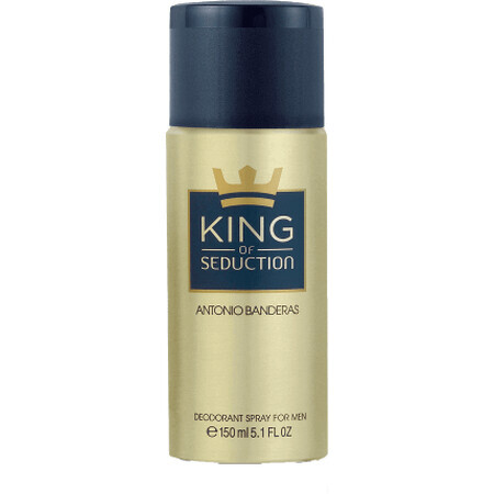 Antonio Banderas Deodorant spray koning van verleiding, 150 ml