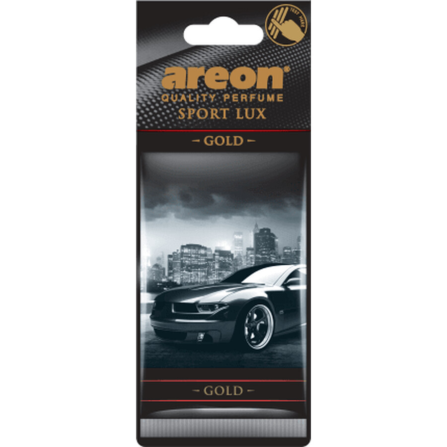 Areon Auto luchtverfrisser lux goud, 1 st