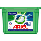 Ariel Wasmiddelcapsules All in One Mountain Spring, 14 stuks