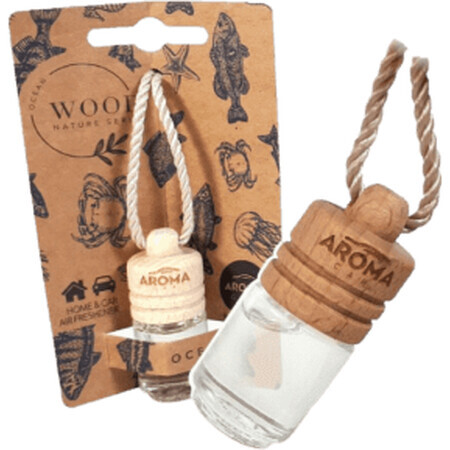 Désodorisant de voiture Wood mini ocean, 4 ml