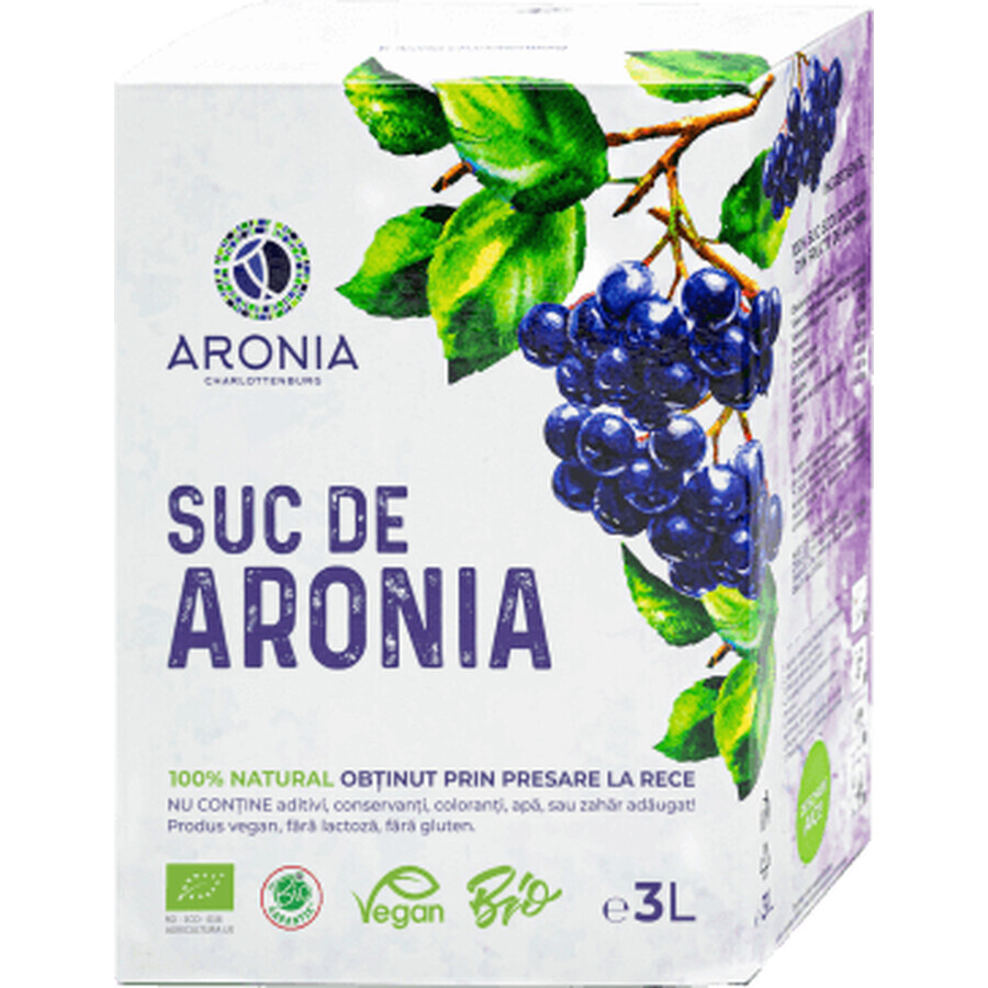 Aronia Charlottenburg Juice ECO, 3 l