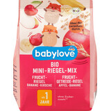 Babylove Mix barretta di frutta bio mini 1 anno, 100 g