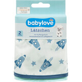 Babylove Polyester-Lätzchen, 2 Stück