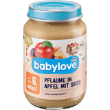 Babylove Pruimen- en appelgrutten 6+ ECO, 190 g
