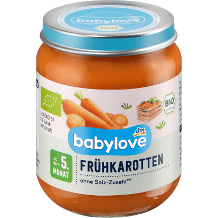 Carottes précoces Babylove 5+ ECO, 125 g