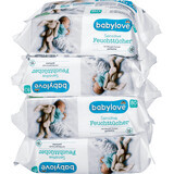 Babylove Sensitive Wet Wipes Pack, 320 stuks
