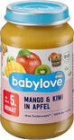 Babylove Mangopuree met kiwi en appel ECO, 5+, 190 g