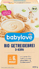 Babylove Porridge 3 c&#233;r&#233;ales 6+, 400 g