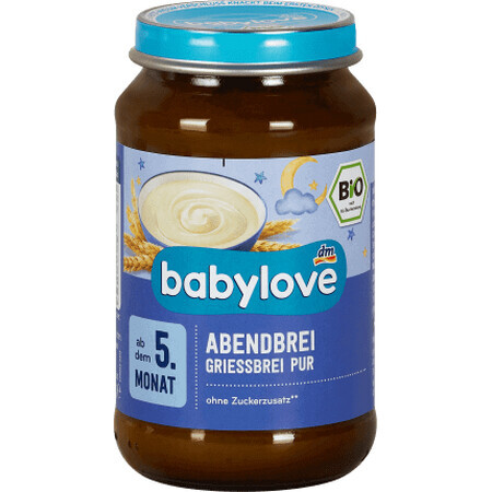 Babylove Porridge pour le dîner, 190 g