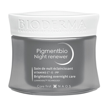 Bioderma Pigmentbio Crème de nuit régénérante, 50 ml