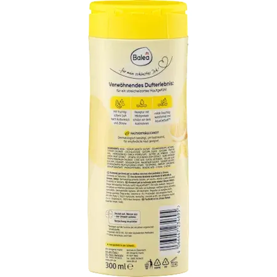Balea Citroen Douchecrème, 300 ml
