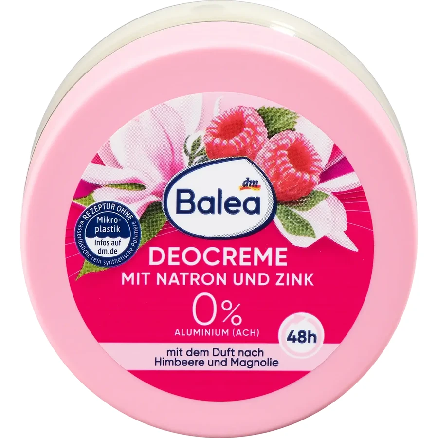 Balea Crema desodorante Frambuesa, 50 ml