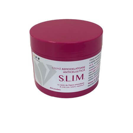 Crème anti-cellulite remodelante au venin de vipère Slim, 350 ml, Blue Diamond