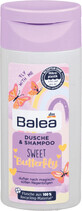 Balea Sweet Butterfly Gel douche et shampooing pour enfants, 50 ml