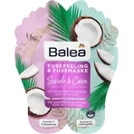Balea Voetmasker &amp; peeling 2x10ml, 20 ml