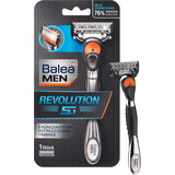 Balea MEN Revolution 5.1 scheermes + reserve, 1 stuk