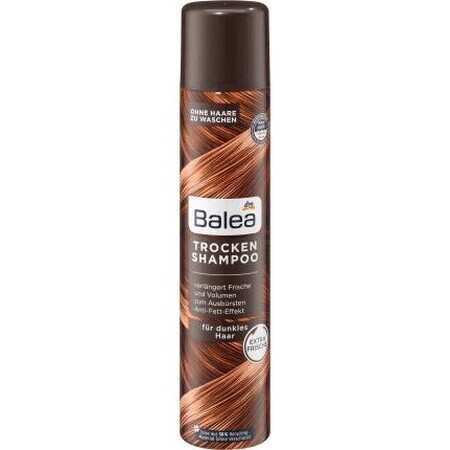 Balea Shampooing sec pour cheveux foncés, 200 ml