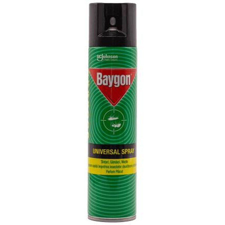 Baygon Spray Insecticide Universel, 400 ml