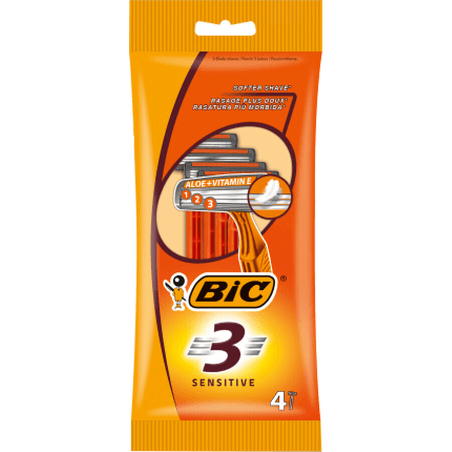 Rasoir jetable BIC, 4 pièces