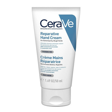 Crème réparatrice pour les mains, 50 ml, CeraVe