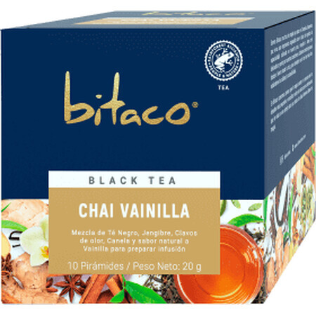 bitaco Thé noir Chai Vanille, 20 g