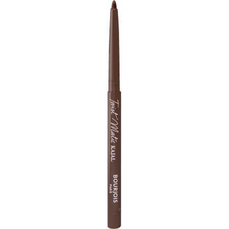 Buorjois Paris Twist'Matic Kajal eyeliner 02 Bruin W'oud, 1 st