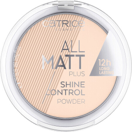 Catrice All Matt Plus Shine Control cipria compatta 010 Trasparente, 10 g