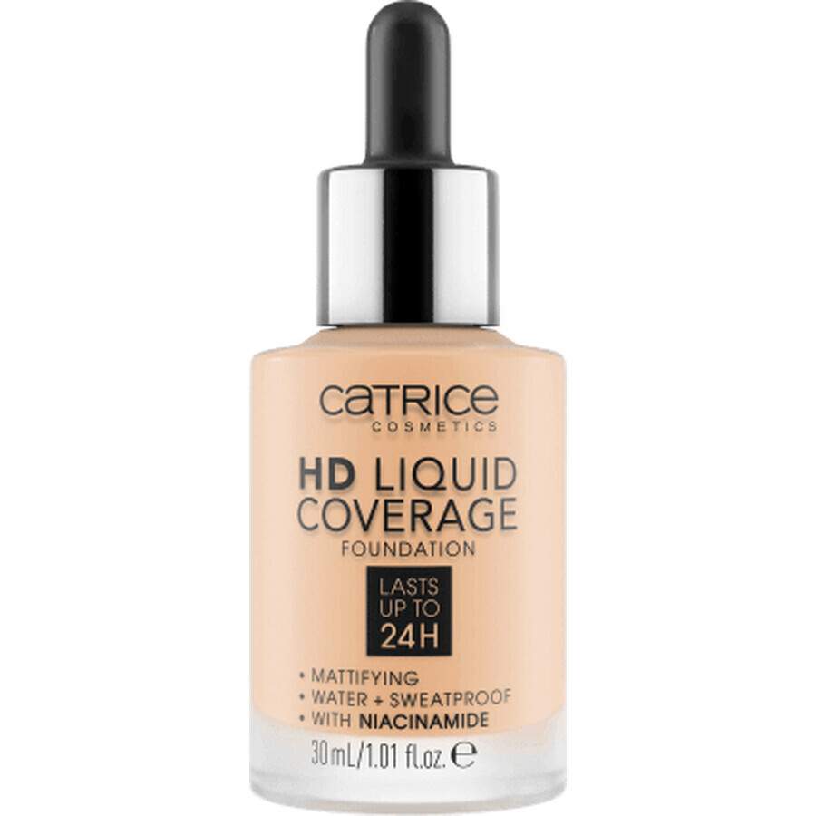 Fondotinta Catrice HD Liquid Coverage 005 Ivory Beige, 30 ml