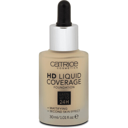 Catrice Fond de teint liquide HD 030 Sand Beige, 30 ml