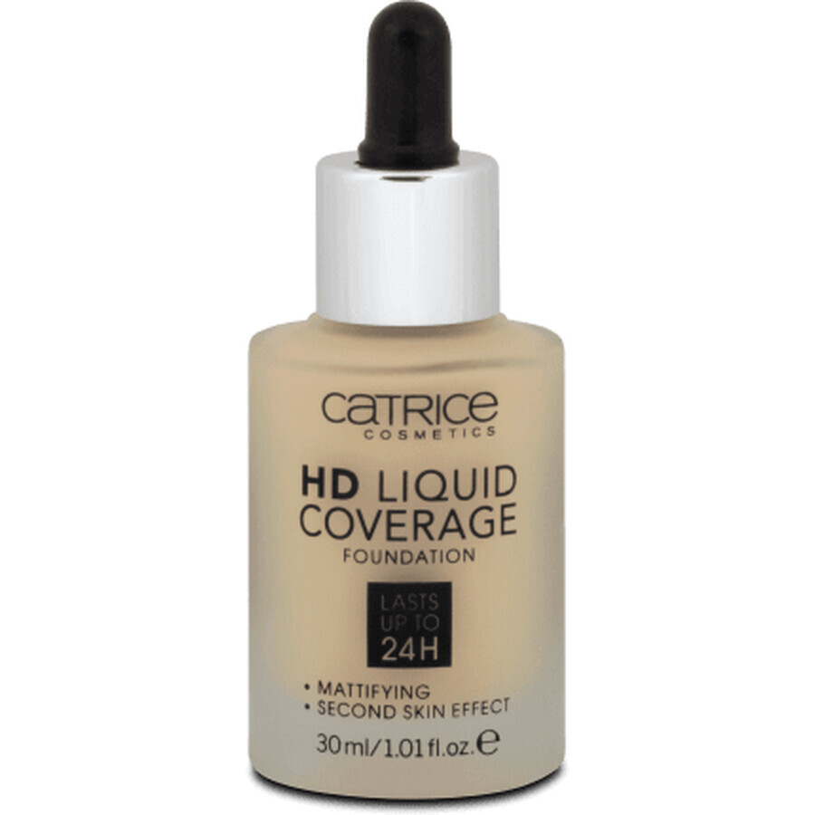 Catrice Fond de teint liquide HD 030 Sand Beige, 30 ml