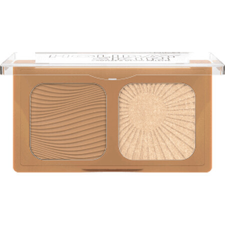 Catrice Holiday Skin duo palette bronzer en illuminator 010 Out Of Office, 5.5 g