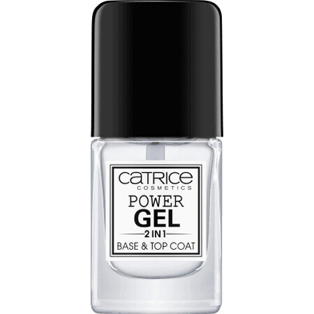 Catrice Power Gel 2in1 Base & Top Coat, 10,5 ml