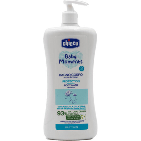 Gel doccia Chicco Baby Moments, 750 ml