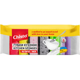 Chisto Éponge à vaisselle Chisto, 6 pièces