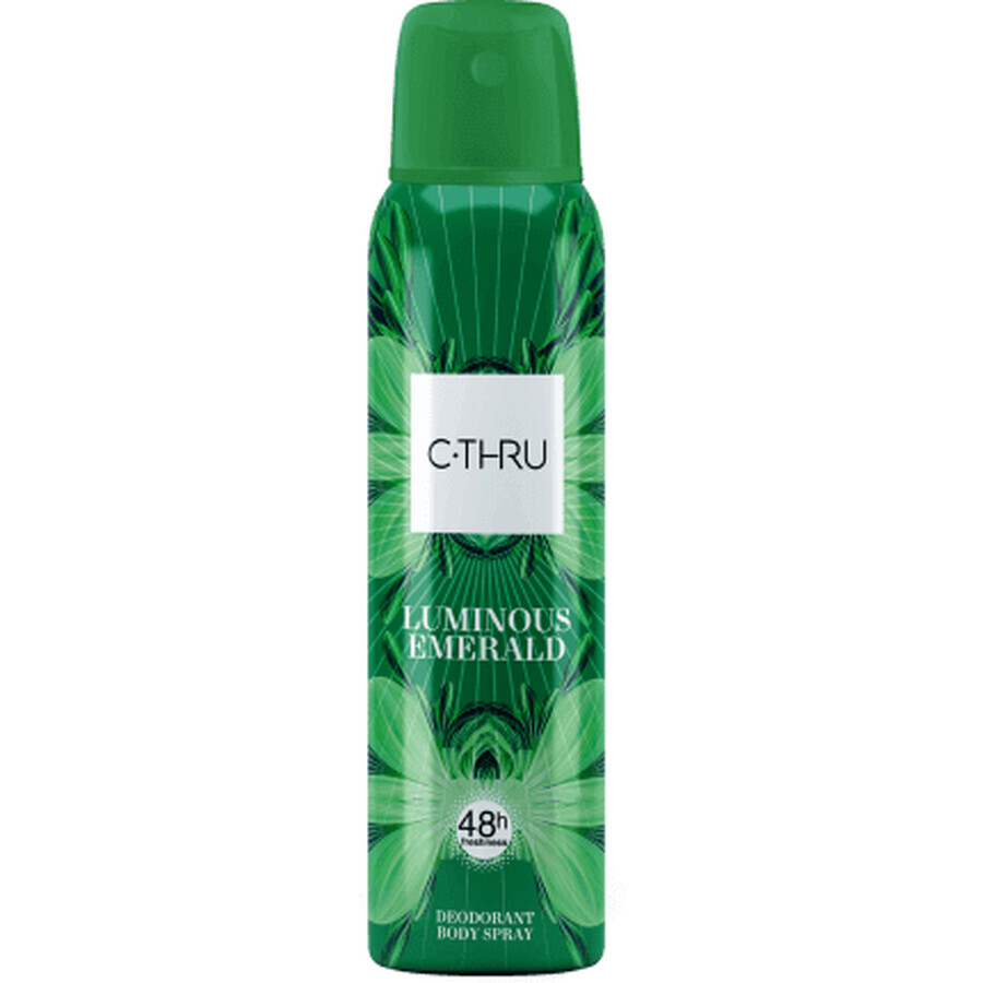 C-thru LUMINOUS EMERALD Déodorant en spray pour le corps, 150 ml