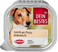 Croquettes pour chiens Dein Bestes avec beaucoup de viande de dinde, 150 g