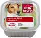 Croquettes pour chiens Dein Bestes avec beaucoup de viande de bœuf, 150 g